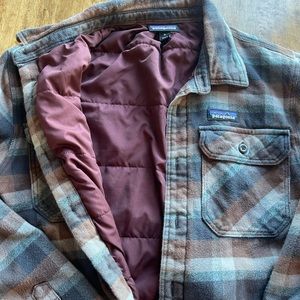 Patagonia flannel jacket in men’s medium
